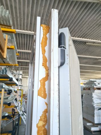 porta a battente con cornice usata - Foto 4
