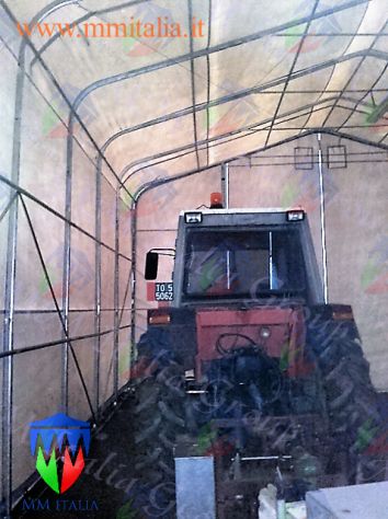Tenda Box Garage box 3,3 x 6,0 Mt. per uso magazzino a Varese - Foto 5