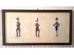 Stampa  carabinieriin alta uniforme 47x24