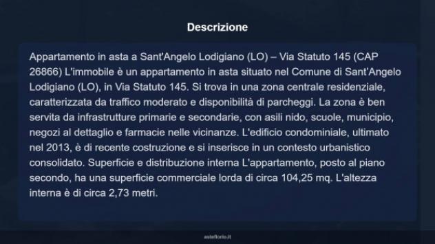 Immobile in asta di 104 m², box auto in vendita a Sant'Angelo Lodigiano - Foto 18