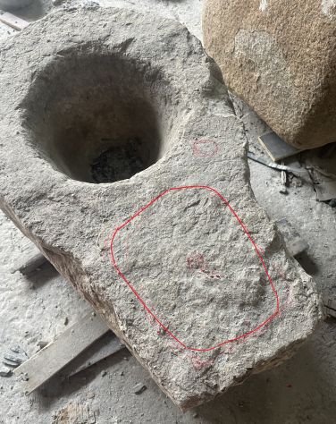Fontana ricavato da mortaio antico in pietra - Foto 3