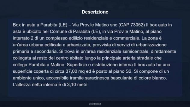 Immobile in asta di 37 m² in vendita a Parabita - Foto 6