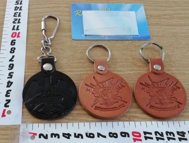Portachiavi del 12° Reggimento Cavalleggeri di Saluzzo keychain - Foto 3