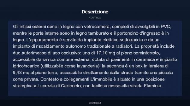 Immobile in asta di 186 m² in vendita a Cartoceto - Foto 16