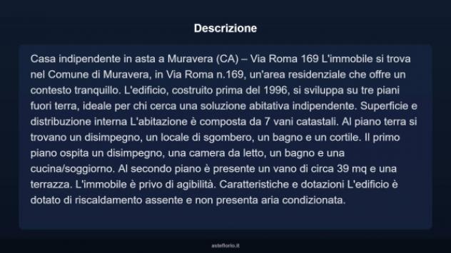 Immobile in asta di 105 m² con più di 5 locali in vendita a Muravera - Foto 7