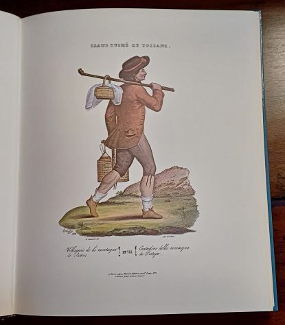 SOUVENIR DE ITALIE, COLLECTIONS DE COSTUMES DES DIVERSES PROVINCES DU GRAN DUCHE - Foto 6