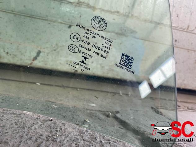 Vetro Posteriore Destro Alfa Romeo Stelvio - W01113 - Foto 2