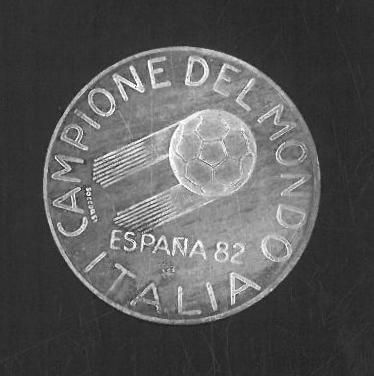 MEDAGLIA MONDIALI CALCIO SPAGNA 1982
