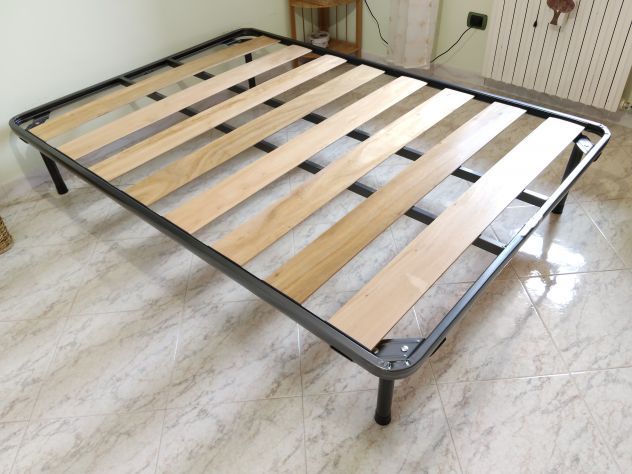 Rete letto con doghe e materasso - Foto 2