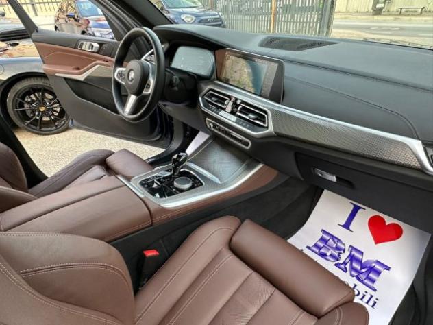 BMW X5 xDrive30d 48V MSPORT TETTO RADAR KAMERA C21" LASER rif. 24101070 - Foto 8