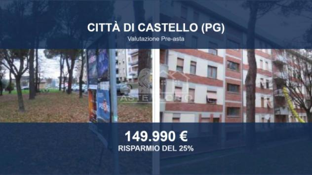 Immobile in asta di 137 m² con più di 5 locali e box auto in vendita a Città di Castello