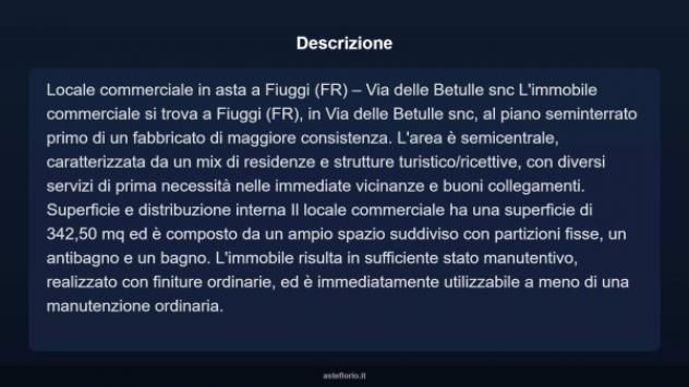 Immobile in asta di 342 m² in vendita a Fiuggi - Foto 10