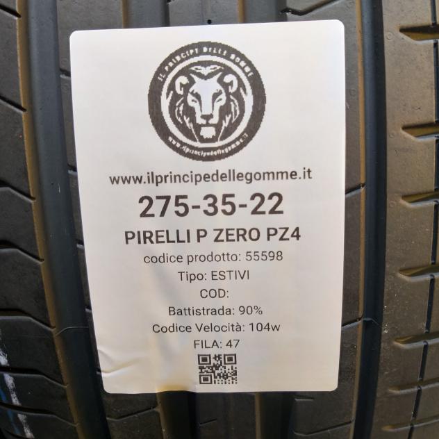 4 GOMME 275 35 22 PIRELLI A55598 - Foto 2
