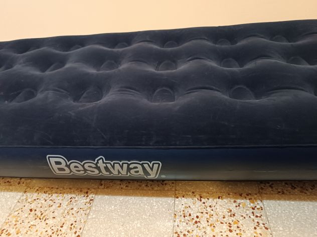 Materasso singolo gonfiabile Bestway come nuovo - Foto 2