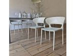 DESALTO set di 4 sedie KOKI 707 tavolo cucina soggiorno