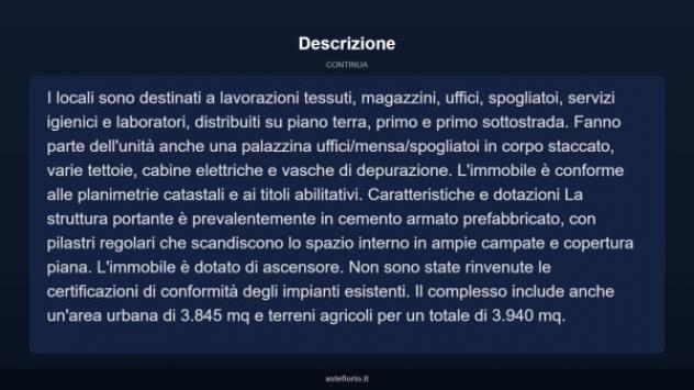 Immobile in asta di 8900 m² in vendita a Bisuschio - Foto 6