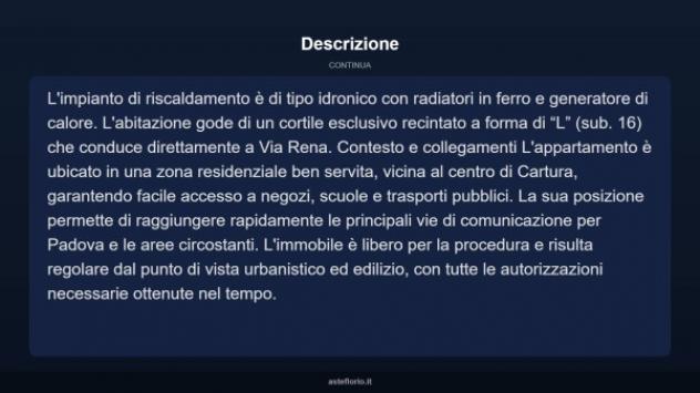 Immobile in asta di 94 m² in vendita a Cartura - Foto 13