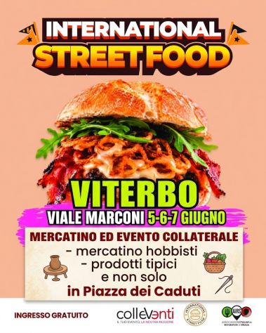 05/06 - 07/06:MERCATINO E STREET FOOD VITERBO