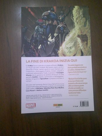 (2027)x-men:before the fall/prima della caduta(marvel, panini comics,2023) - Foto 2