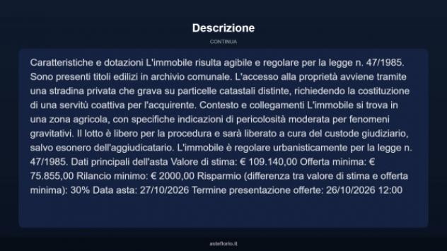 Immobile in asta di 205 m² in vendita a Città Sant'Angelo - Foto 7