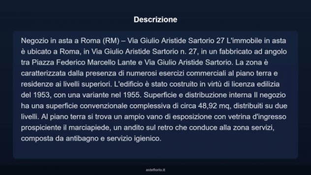 Immobile in asta di 48 m² in vendita a Roma - Foto 9