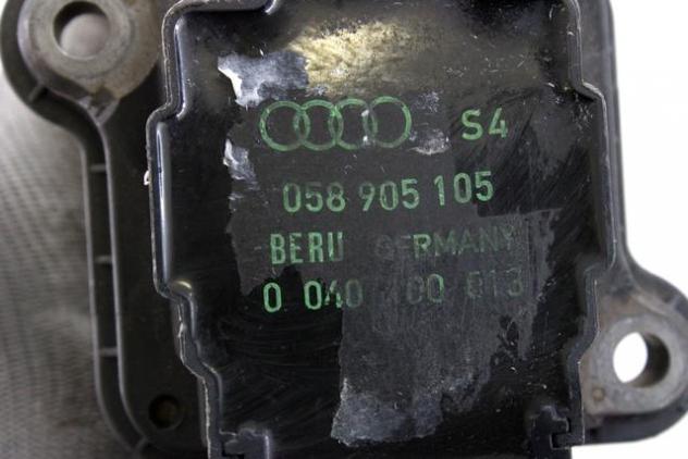 058905105 BOBINA ACCENSIONE AUDI A4 1.8 132KW 5P B 5M (2000) RICAMBIO USATO - Foto 2