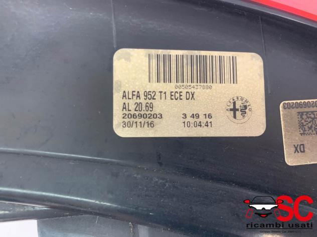 Fanale Posteriore Destro Alfa Romeo Giulia 50543788 50562730 50532556 - 43416 - Foto 2
