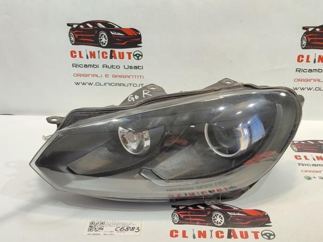 FARO ANTERIORE SX ALLO XENO VOLKSWAGEN Golf 6 Berlina 5K1941751F CDLF (0812)