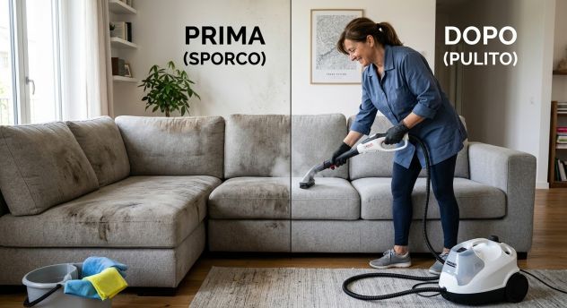 Pulizia Divani Materassi Tappeti e Ceramiche a Domicilio
