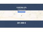 Immobile in asta di 165 m², box auto in vendita a Cascina
