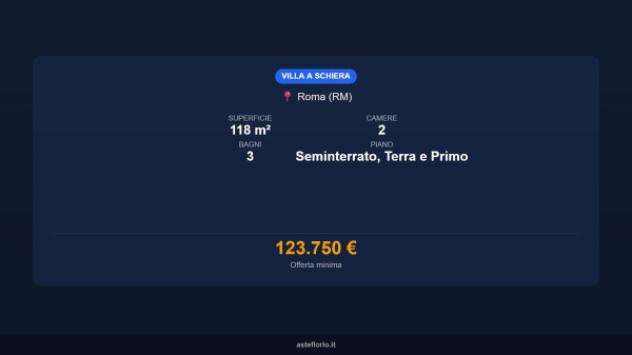 Immobile in asta di 118 m², box auto in vendita a Roma - Foto 15