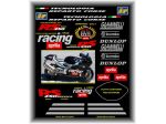 Kit adesivi moto APRILIA REPLICA RS 250 Racing -cromati-Tecnologia Reparto Corse