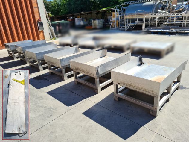 6 vasche per scarti produzione alimentare usate - Foto 5