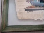 Papiro egiziano originale dell'artista S. Gharib