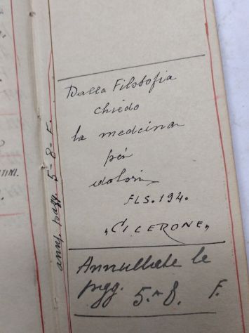 COLLEZIONISMO CARTACEO VINTAGE ANNI 20 AGENDINA CON APPUNTI - EPOCA - Foto 8