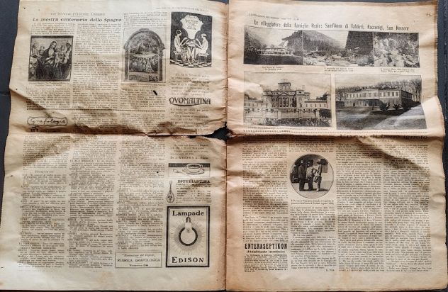 Libri antichi – Illustrazione del popolo anno VIII n 38 16/9/28 - Foto 2