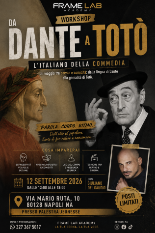 DA DANTE A TOTÒ – Un viaggio nella parola, nella voce e nella tradizione