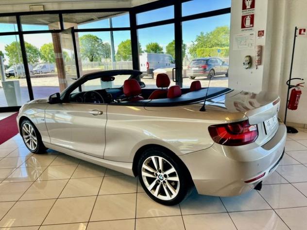 BMW 218 i Cabrio Sport PREZZO REALE !! rif. 23698998 - Foto 7