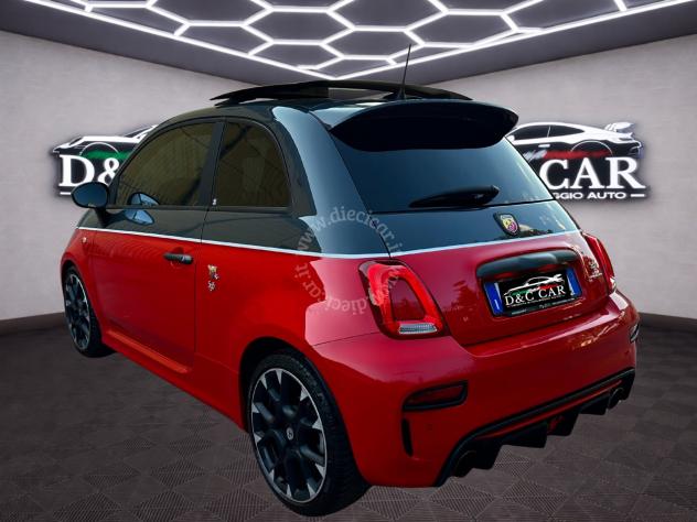 Abarth 595 1.4 Turbo T-Jet 180 CV MTA Competizione TETTO XENO PDC AUDIO BEATZ ANTIFURTO PELLE TAGLIANDI UFFICIALI - Foto 9