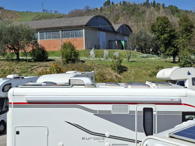 MOTORHOME ARCA DUCATO SEMIDINETTE LETTO MATRIMONIALE GARAGE BASCULANTE CLIMATIZZATOREFOTOVOLTAICO ALKO CAMPEGGIO CAMPER USATI GENERALI 1567 - Foto 7