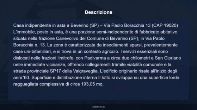 Immobile in asta di 193 m² con più di 5 locali in vendita a Beverino - Foto 9