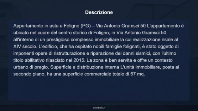 Immobile in asta di 67 m² in vendita a Foligno - Foto 14