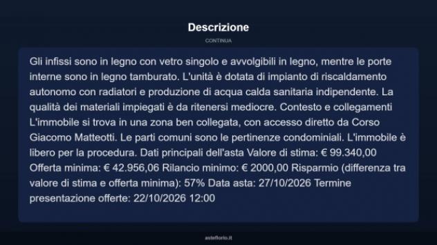 Immobile in asta di 60 m² in vendita a Latina - Foto 18
