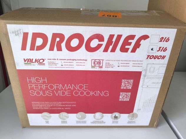 Circolatore Sous Vide Professionale Valko Idrochef 316 Touch - Pari al Nuovo - Foto 3