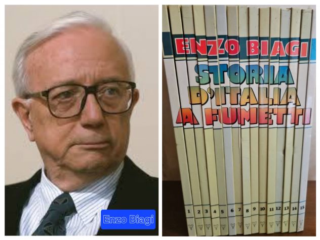 Storia d'Italia a fumetti curata da Enzo Biagi, 15 Voll.
