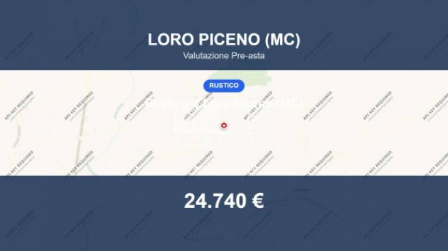 Immobile in asta di 199 m² in vendita a Loro Piceno