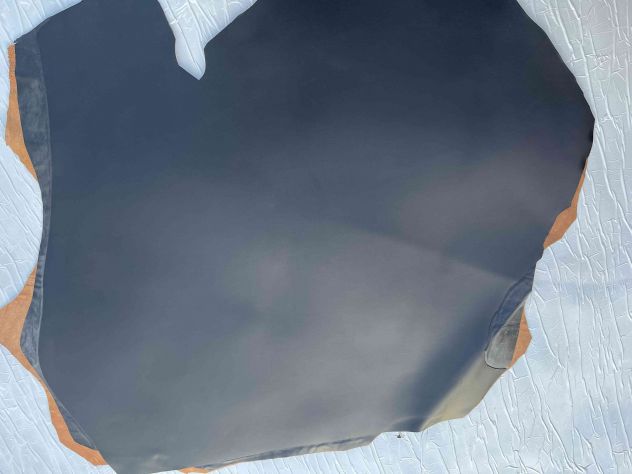 Scampoli pelle di vitello liscio Nero accoppiati – Sp. 2,3 - Foto 3