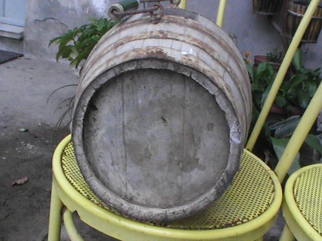 ANTICA BOTTICELLA IN LEGNO - Foto 3
