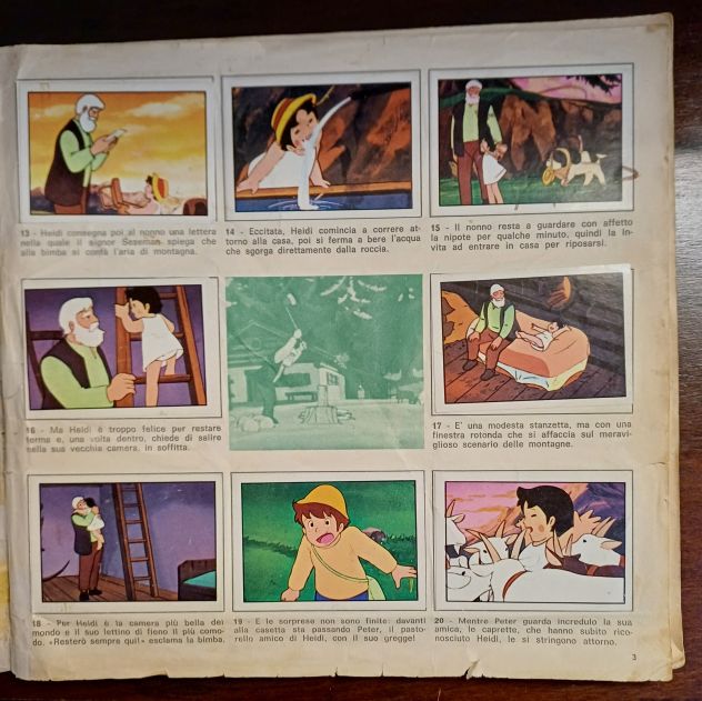HEIDI ALBUM PANINI 1978 INCOMPLETO. - Foto 3