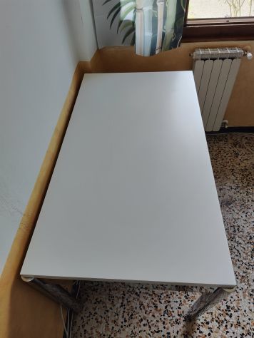 Tavolo in legno bianco stile moderno - Foto 4